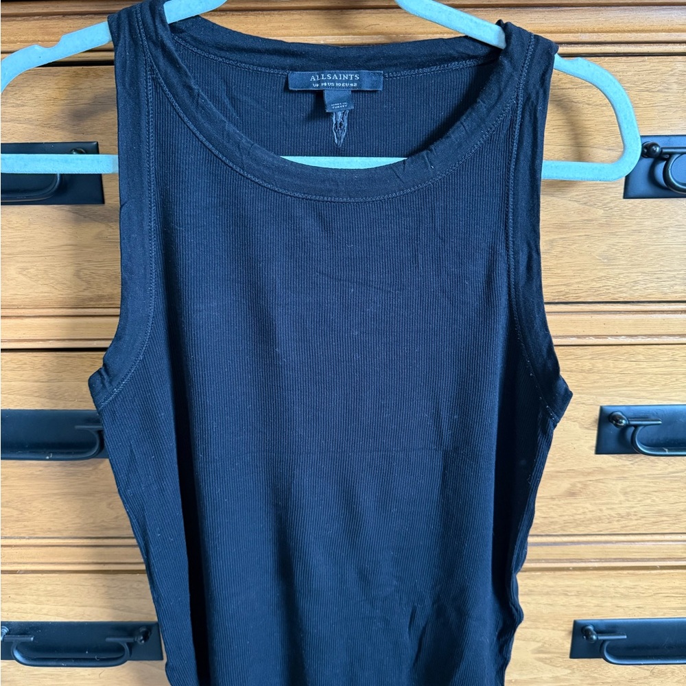 All Saints Black Women's Tank Top